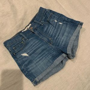 High Rise Hollister Shorts